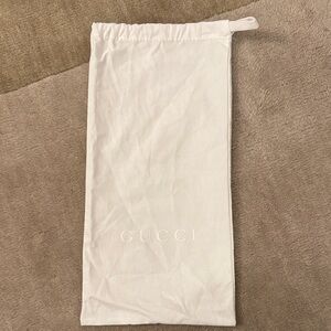 Gucci Cream shoe bag/Storage Pouch